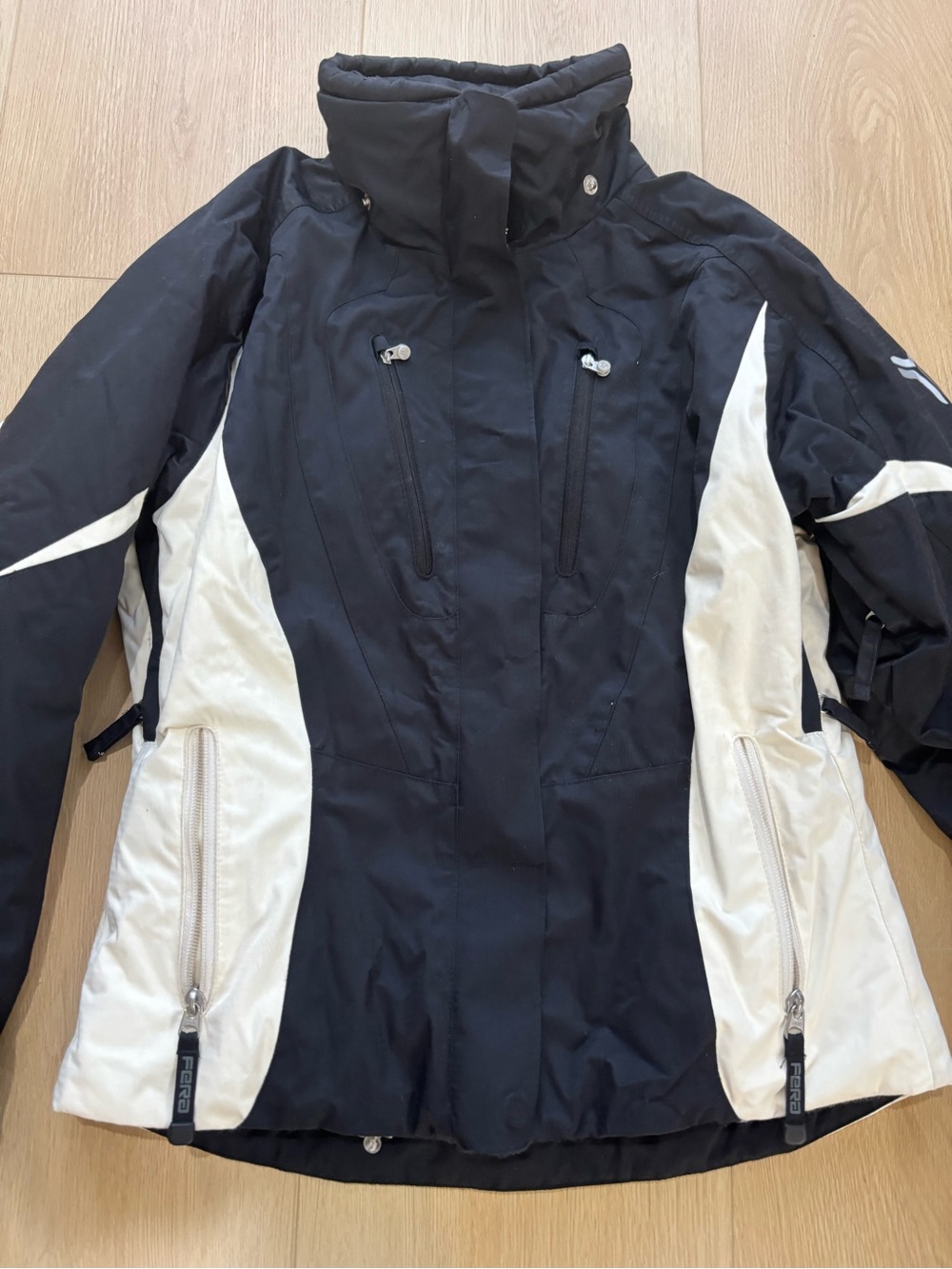 FERA Black & White‎ Women's Insulated Ski Jacket - Picture 4 of 8
